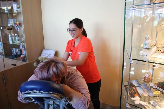 Gut besuchter Gesundheitstag (Foto: Karl-Heinz Herrmann)