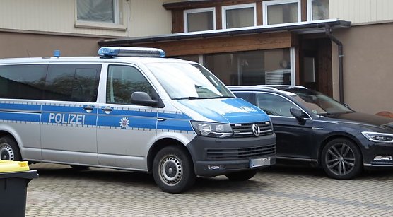 Durchsuchung in Hachelbich (Foto: S. Dietzel)