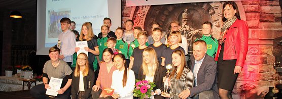 Die beliebtesten Nachwuchssportlerinnen und -sportler (Foto: Karl-Heinz Herrmann)