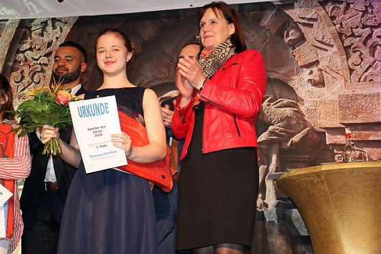 Die beliebtesten Nachwuchssportlerinnen und -sportler (Foto: Karl-Heinz Herrmann)