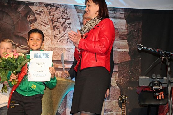 Die beliebtesten Nachwuchssportlerinnen und -sportler (Foto: Karl-Heinz Herrmann)