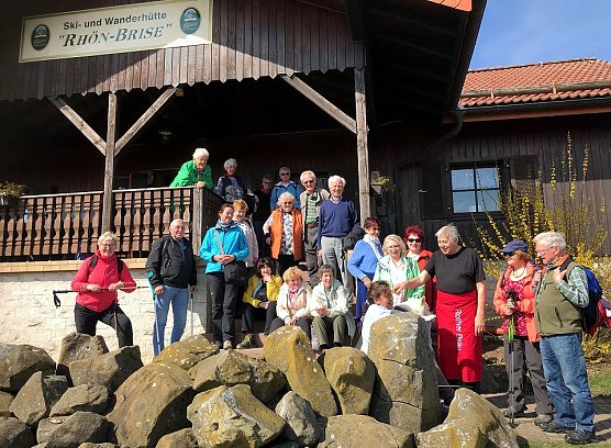 Rh&ouml;nwandertage, der SSV 23 Udersleben unterwegs (Foto: Ch. Thelemann)