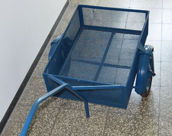 Wer erkennt seinen Bollerwagen? (Foto: Polizei)