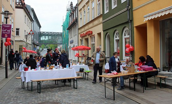 SPD hat mit B&uuml;rgern gefr&uuml;hst&uuml;ckt (Foto: Karl-Heinz Herrmann)
