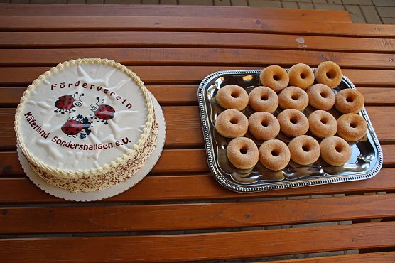 Zum Geburtstag eine Schaukel und mehr (Foto: Karl-Heinz Herrmann)