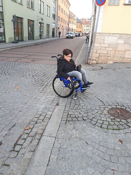Verbesserung der Barrierefreiheit in Sondershausen (Foto: Carolin Eberth)