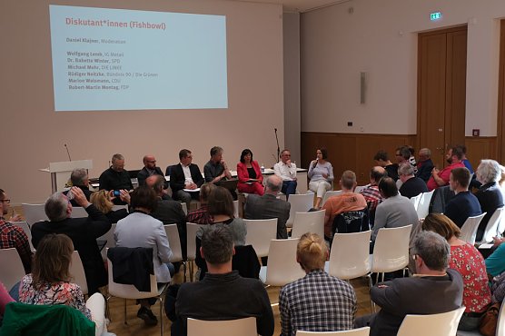 Nordth&uuml;ringer Gewerkschaften werben f&uuml;r Europawahl (Foto: IG Metall)