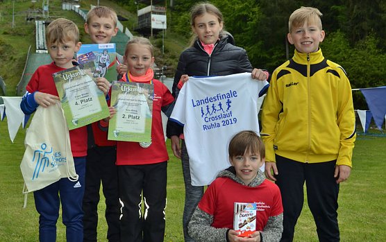 Gute Ergebnisse beim Crosslauf (Foto: Anica Backhaus)