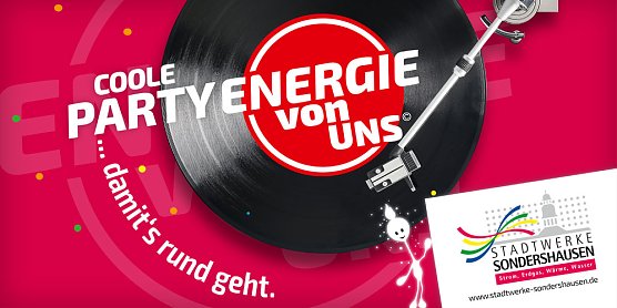 PARTYENERGIE von uns (Foto: Stadtwerke Sondershausen)