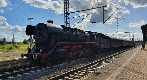 Halt in Nordhausen (Foto: D. Schwarze)