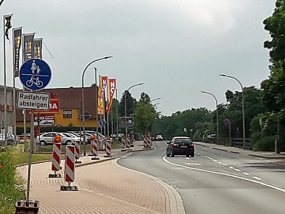 Neue Baustelle (Foto: Karl-Heinz Herrmann)
