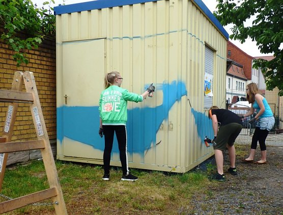 Pimp my Container (Foto: Stadtmarketing Bad Frankenhausen)