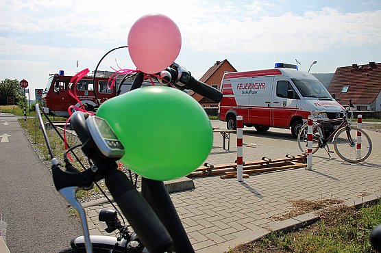 Willkommen in Berka am UWR (Foto: Karl-Heinz Herrmann)