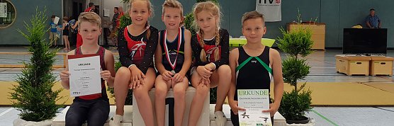 Freud und Leid beim Turnen (Foto: SV Gl&uuml;ckauf Sondershausen)