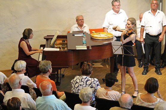 Kein gew&ouml;hnliches Sommerkonzert (Foto: Karl-Heinz Herrmann)