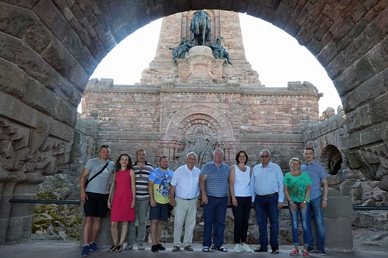 Gemeinsam gefeiert (Foto: Landratsamt Kyffh&auml;userkreis)