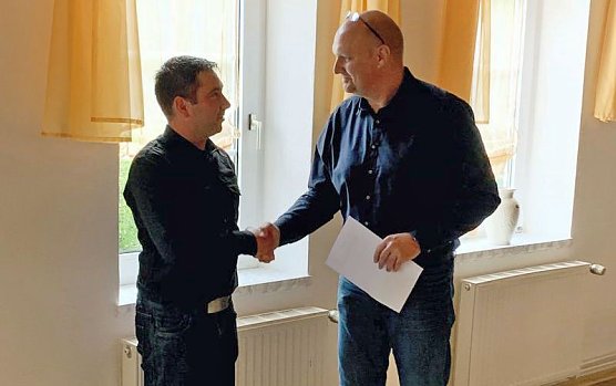 Neuer Ortsteilb&uuml;rgermeister f&uuml;r Gro&szlig;berndten (Foto: Stadt Sondershausen)