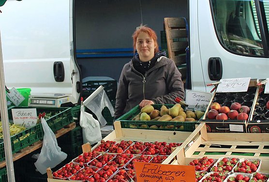 Klein aber fein: Der Markt in Ebeleben (Foto: Karl-Heinz Herrmann)