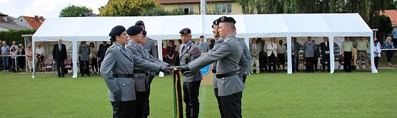 Feierliche Vereidigung in Berka (Foto: Karl-Heinz Herrmann)