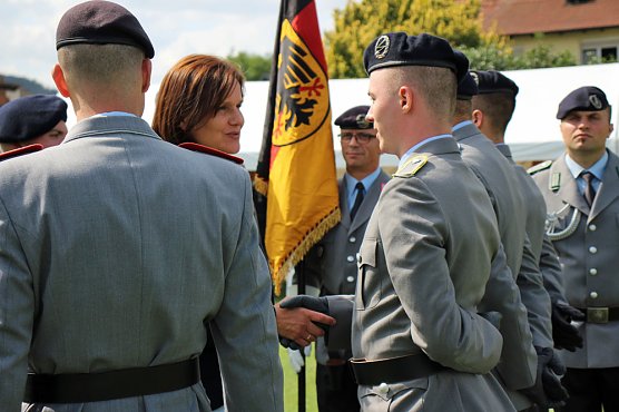 Feierliche Vereidigung in Berka (Foto: Karl-Heinz Herrmann)