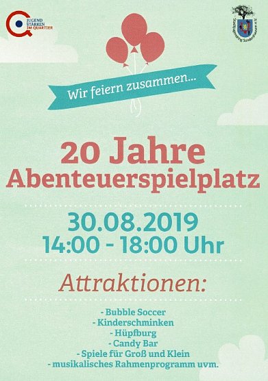 Jubil&auml;um am Abenteuerspielplatz (Foto: Stadtjugendring)