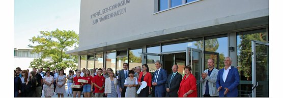Kyffh&auml;user-Gymnasium offiziell eingeweiht (Foto: Karl-Heinz Herrmann)