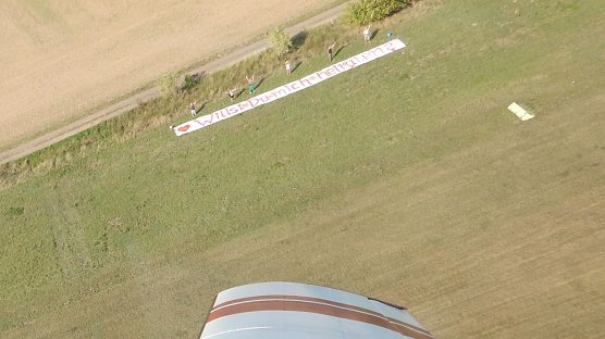 Flug auf Wolke sieben (Foto: Peggy Jahn)