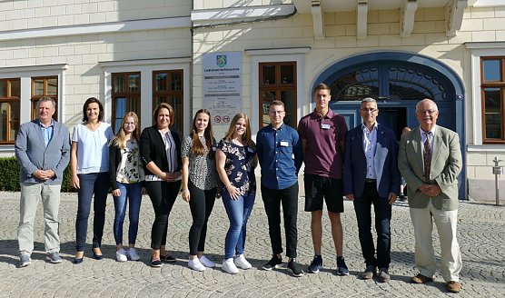 Ausbildungsbeginn im Landratsamt (Foto: Landratsamt Kyffh&auml;userkreis)