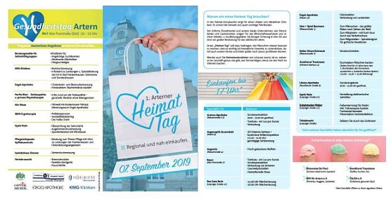 Am 07.09.19 wird's BUNT in Artern! (Foto: Verein)