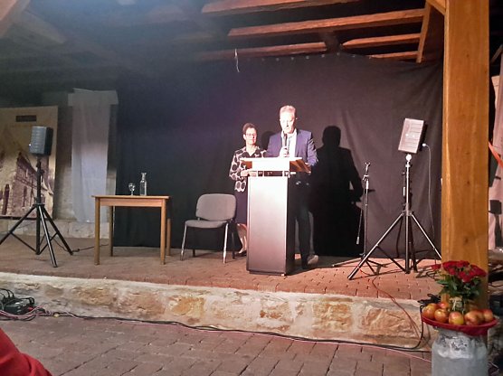 H&ouml;rmal im Denkmal (Foto: Karl-Heinz Herrmann)