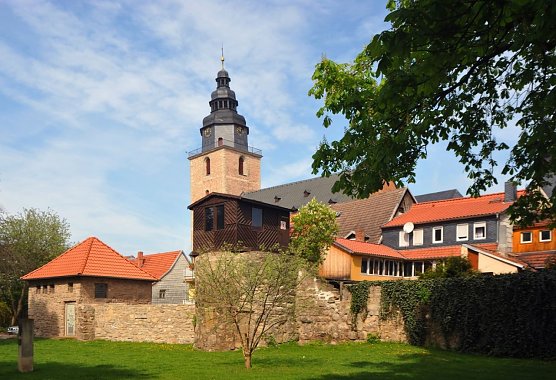 Hinter der Stadtmauer (Foto: Stadt Sondershausen)