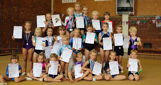 25. Kyffh&auml;userkreisjugendspiele im Turnen (Foto: SV Gl&uuml;ckauf Sondershausen)