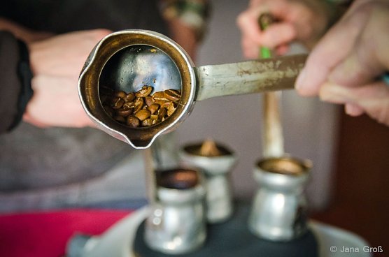 Kaffee mal anders im Weltladen Sondershausen (Foto: Jana Gro&szlig;)