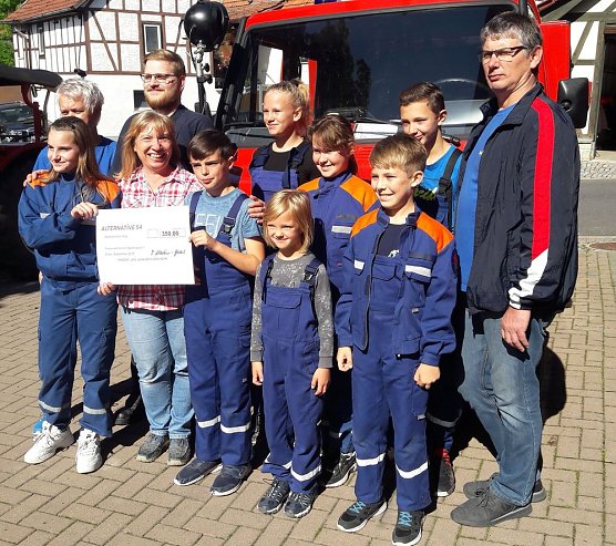 Freiwillige Feuerwehren gestalteten Kinderfeste (Foto: Ingo Linsel)