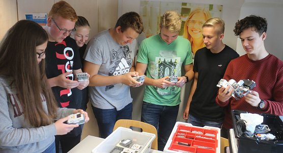 Praktische Berufsorientierung an der Nordh&auml;user Hochschule (Foto: Angelo Glashagel)