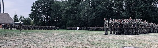 Versorgungsbataillon 131 auf dem Truppen&uuml;bungsplatz (Foto: Bundeswehr)