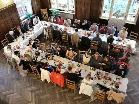 Empfang beim Zwiebelmarkt (Foto: Radio Artern)