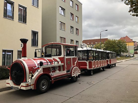 Mit der Tschu-Tschu-Bahn durch Sondershausen (Foto: AWO) Mit der Tschu-Tschu-Bahn durch Sondershausen (Foto: AWO)