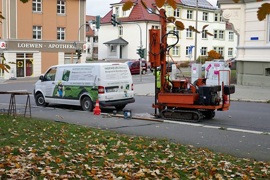 Baugrunduntersuchung gestartet (Foto: privat)