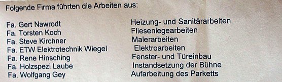 Halle rechtzeitig zur Kirmes eingeweiht (Foto: Karl-Heinz Herrmann)