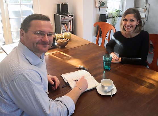 Im Gespr&auml;ch mit Dr. med. Elisabeth Voigtsberger (Foto: Stefan Schard)