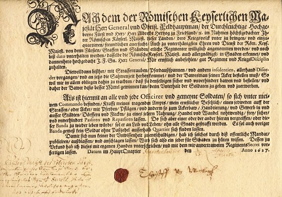 Gott gebe Friede zu unseren Zeiten � (Foto: Regionalmuseum Bad Frankenhausen)