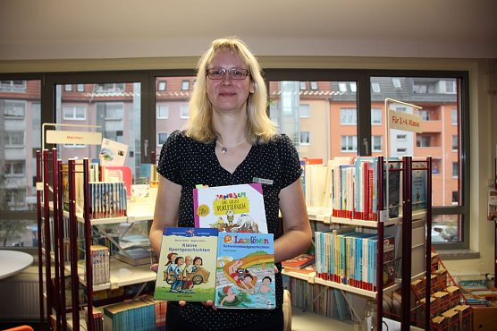 Heike Gerlach las in Sondershausen (Foto: Karl-Heinz Herrmann)