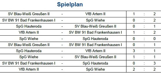 D-Junioren (Foto: NTKFA)