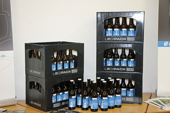 Frankenhäuser Sole-Bier. Aus der Region,für die Region (Foto: Karl-Heinz Herrmann) Frankenhäuser Sole-Bier. Aus der Region,für die Region (Foto: Karl-Heinz Herrmann)
