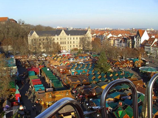 WB 4 auf Erfurter Weihnachtsmarkt unterwegs (Foto: Thomas Leipold)