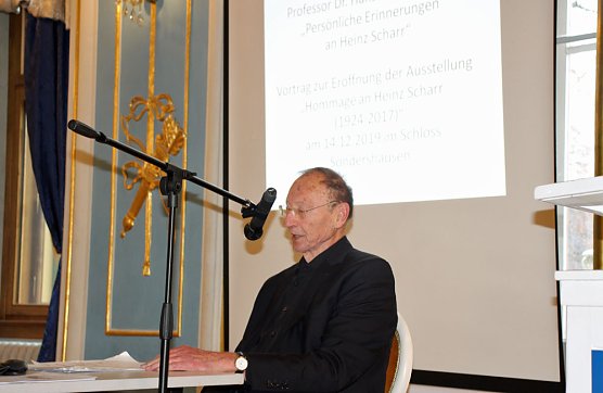 Hommage an Heinz Scharr (Foto: Karl-Heinz Herrmann)