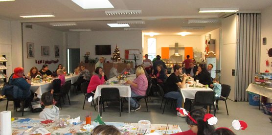 Gem&uuml;tliche Weihnachtsfeier im Freizeitzentrum Artern (Foto: Freizeitzentrum Artern)