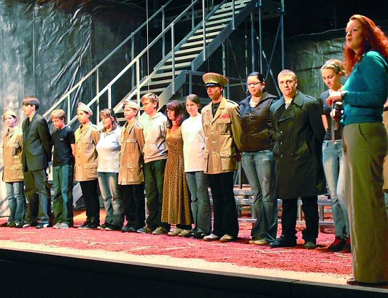 In der Werkstatt (Foto: Theater Nordhausen)
