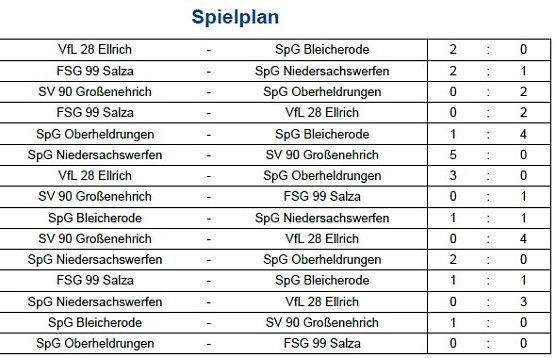 Endstand Kreismeisterschaft im Hallenfu&szlig;ball der Junioren (1) (Foto: NTKFA)